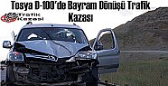 Tosya D-100 'de Bayram Dönüşü Trafik Kazası