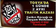 Tosya D-100 de bir günde 2 Trafik Kazası