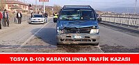 TOSYA D-100 KARAYOLUNDA TRAFİK KAZASI