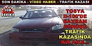 Tosya D-100'de Trafik Kazasında Bir Aile Ölümden Döndü