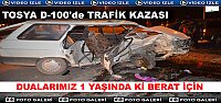 Tosya D-100'de Trafik Kazası 2'si Ağır 4 Yaralı