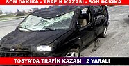 Tosya D-100’de Trafik Kazası