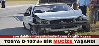 TOSYA D-100'DE TRAFİK KAZASI