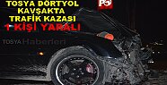 Tosya Dörtyol Kavşakta Trafik Kazası