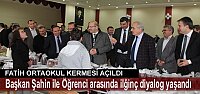 TOSYA FATİH ORTAOKULU KERMES AÇILIŞI YAPILDI