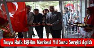 Tosya Halk Eğitim Merkezi Yıl Sonu Sergisi Açıldı