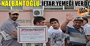 Tosya İftar Çadırınıda Yemeği NALBANTOĞLU İkram Etti