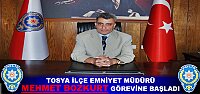 TOSYA İLÇE EMNİYET MÜDÜRLÜĞÜNE MEHMET BOZKURT ATANDI