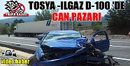 Tosya - Ilgaz D-100’de Trafik Kazası