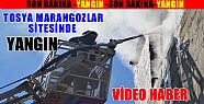 Tosya Marongazlar Sitesinde YANGIN