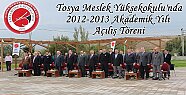 Tosya Meslek Yüksekokulu'nda 2012-2013 akademik yılı açılış töreni