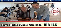 TOSYA MESLEK YÜKSEKOKULUNDA BİR İLK YAŞANDI
