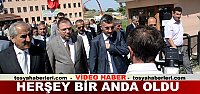 TOSYA MYO TÖRENİNDE TRT MUHABİRİ O CAN ALICI SORUYU SORDU