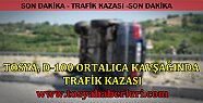 Tosya Ortalıca Kavşağında TRAFİK KAZASI