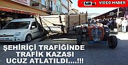 Tosya Şehiriçi Trafiğinde Kaza