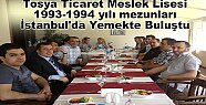 Tosya Ticaret Meslek Lisesi 1993-1994 yılı mezunları