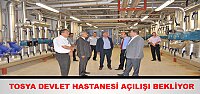 TOSYA YENİ DEVLET HASTANESİ AÇILIŞ İÇİN GÜN SAYIYOR