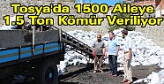 Tosya'da 1500 Aileye Kömür Yardımı Yapılıyor