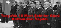 Tosya’da 18 Mart Şehitler Günü Kutlamaları Yapıldı.