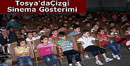Tosya'da Çizgi Sinema Gösterimi