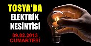 TOSYA'DA ELEKTRİK KESİNTİSİ