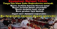 Tosya'da, İlçe İdare Şube Başkanları Toplantısı yapıldı