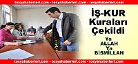 Tosya'da İŞ-KUR Kuraları Çekildi