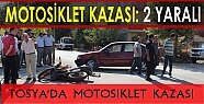 Tosya'da Motosiklet Kazası