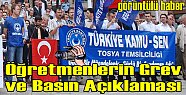 Tosya'da Öğretmenler Grev Yaptı 1 Gün İş Bıraktılar Video