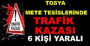 Tosya'da Trafik Kazası 6 kişi yaralı