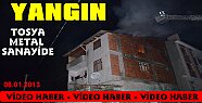 Tosya'dan Yangın Ucuz Atlatıldı