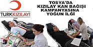 Tosy'da Kızılay Kan Bağışı Kampanyası