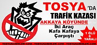 TRAFİK KAZASI 1 ÖLÜ 6 YARALI