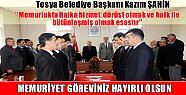 TOSYA BELEDİYESİNDE YEMİN TÖRENİ YAPILDI