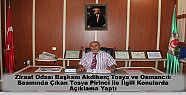 Ziraat Odası Başkanı Akdiken; Tosya ve Osmancık Basınında Çıkan Tosya Pirinci ile İlgili Konularda Açıklama Yaptı
