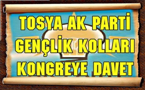 TOSYA AK PARTİ GENÇLİK KOLLARI KONGRE