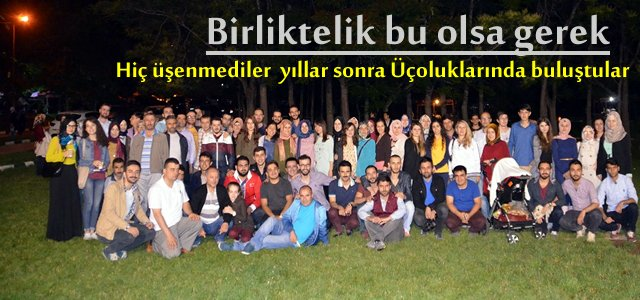Tosya Anadolu Öğretmen Lisesi Mezunları İftarda Buluştu