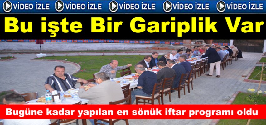 Tosya Belediye Spor'un İftar Programı Sönük Geçti