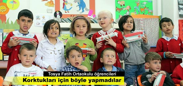 TOSYA'DA ÇOCUKLARA DİŞ SAĞLIĞI ANLATILDI