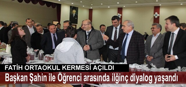 TOSYA FATİH ORTAOKULU KERMES AÇILIŞI YAPILDI