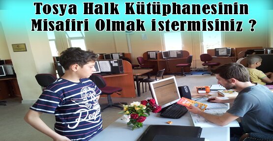 Tosya Halk Kütüphanesine Misafir Olmak İstermisiniz?