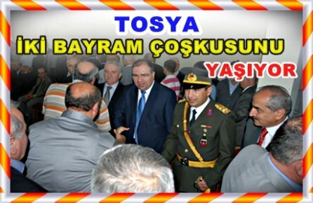 TOSYA İKİ BAYRAM ÇOŞKUSUNU YAŞIYOR...'
