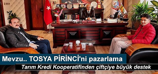 Tosya Tarım Kredi Kooperatifinden çiftçiye büyük destek