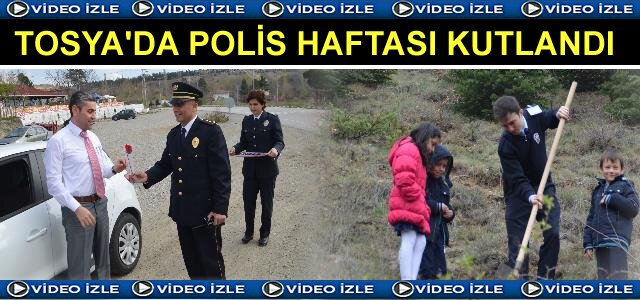 Tosya'da Polis Haftası Kutlamaları ( VİDEO HABER )