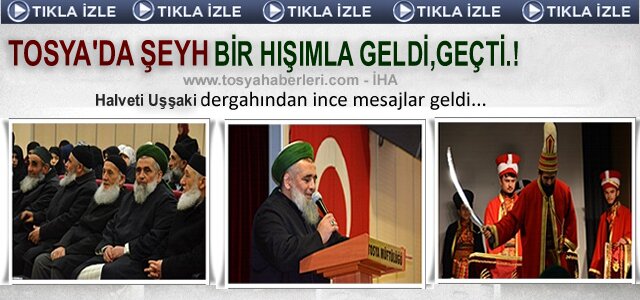 TOSYA'DA ŞEYH FATİH NURULLAH PROGRAMI SONLANDIRDI