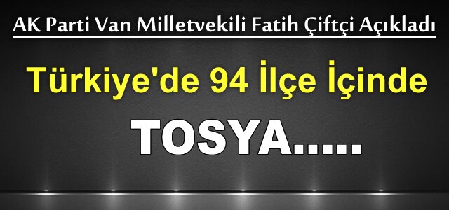 Türkiye'de 94 İlçeye 