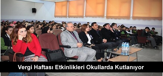 Vergi Haftası Etkinlikleri Fatih Ortaokulunda