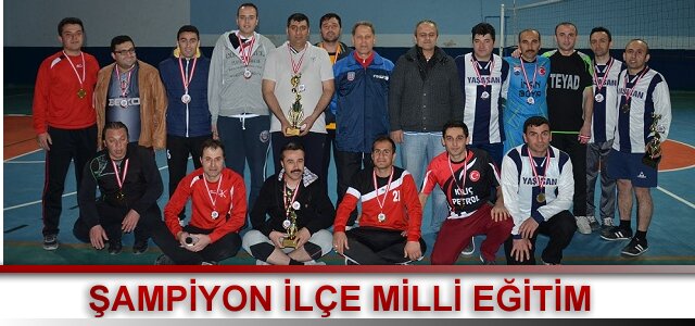 VOLEYBOL TURNUVASI ŞAMPİYONU BELLİ OLDU