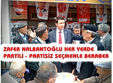 ZAFER NALBANTOĞLU SEÇMENLERLE