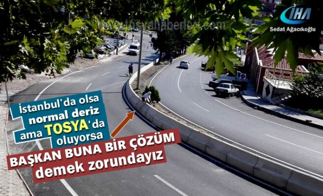 Tosya'da bu kadarda olmaz detirten olay yaşandı
